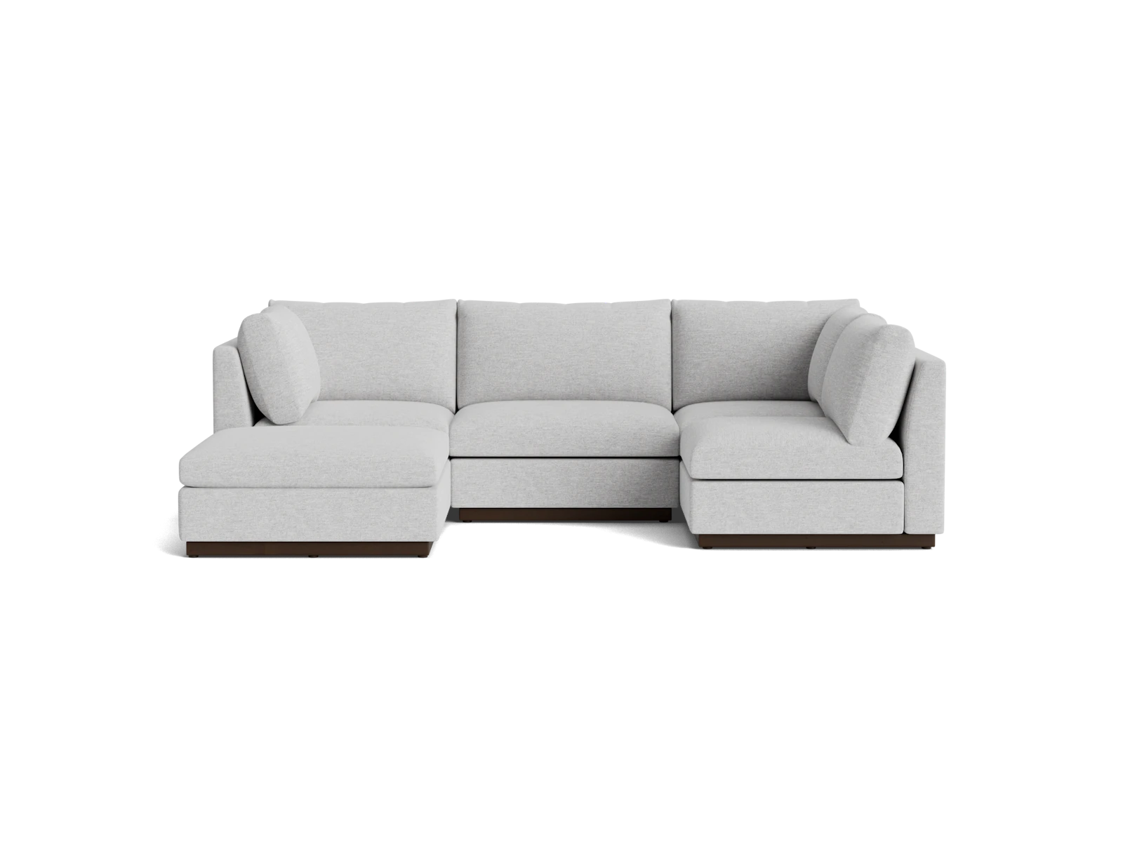 Holt Armless U-Sofa Sectional (5 piece)